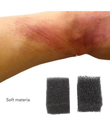 Stipple Sponge 2pcs - Realistic Scar & Wound Makeup for Halloween & Special Effects - Buy Online on GoSupps.com