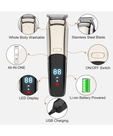 Premium 16-in-1 Beard Trimmer for Men - Cordless Waterproof Grooming Kit with Electric Razor & Luxury Gift Box - Buy Online on GoSupps.com