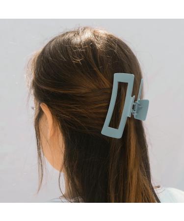 6 Pack XL Hair Claw Clips - 5 Inch Rectangular Claw Clip for Long Thick Hair - Strong Hold Non-slip - Hair Styling Accessories for Women - Gifts - Buy Online on GoSupps.com