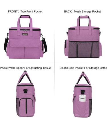 Airline Approved Pet Travel Bag - Modokers Weekend Dog Ice Set for Dogs & Cats - Multifunctional Organizer in Pink - Buy Online on GoSupps.com