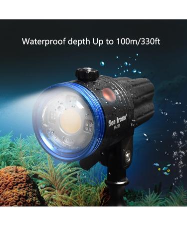 Seafrogs 328FT RGB Diving Video Light for Sony Olympus Nikon Canon Fujifilm Cameras (SF-L02) - Buy Online on GoSupps.com