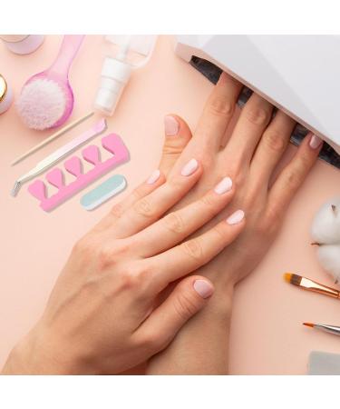 Professional Manicure Tool Set - Stainless Steel Tweezers Toe Separators & Nail Art Tools for Home & Studio - Buy Online on GoSupps.com