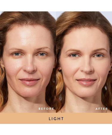 LAURA GELLER NEW YORK Baked Balance-n-Brighten Color Correcting Powder Foundation - Fair, Demi-Matte Finish with Angled Kabuki Brush - Buy Online on GoSupps.com