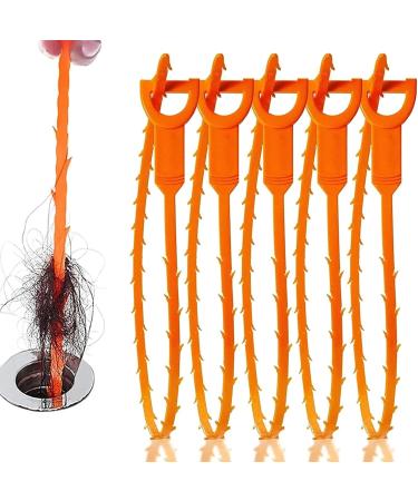 8PC Pipe Dredging Brush Bathroom Hair Sewer Sink Cleaning Pipe Dredger Drain Cleaner Hook Dredging Floor Hair Remover Toilet Tool (Color : A Blue) - Buy Online on GoSupps.com