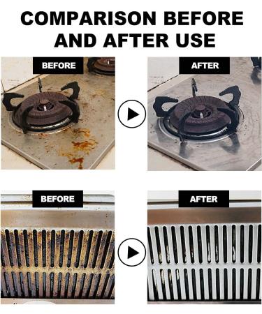 Foam Rust Remover Kitchen All-Purpose Cleaning Powder Multi-Purpose Foam Cleaner Rust Remover Kitchen Cleaner Instant Cleaning Powder Soak to Clean Greasy Dirt (250g) - Buy Online on GoSupps.com