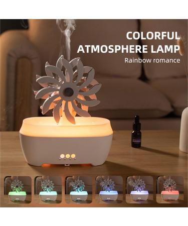 SereneMist 300ml Essential Oil Diffuser & Humidifier - Rain Cloud Aromatherapy Device for Home | Timer & Fragrant Oil | White - Buy Online on GoSupps.com