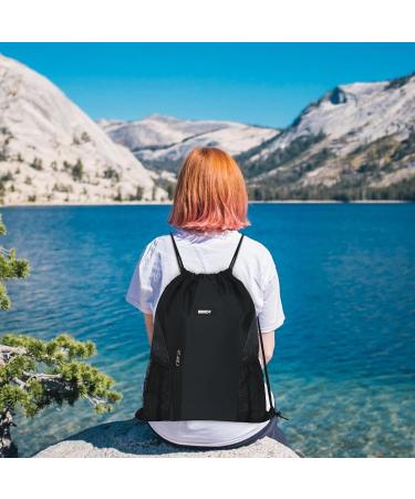 Waterproof Nylon Wall Backpack & Gym Bag | Adjustable Sports Bag for Men & Women | Outdoor Pocket | Ideal for Yoga & Fitness - Buy Online on GoSupps.com