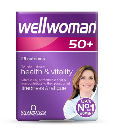 Wellwoman Vitabiotics 50+ 30 Tablets