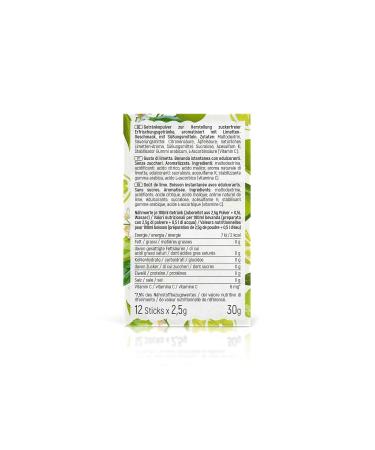 Intick Sugar-Free Instant Drink - Lime | Vegan Low-Calorie Vitamin C | 12 x 0.5-1L Pack | Flavored Instant Beverage Powder - Buy Online on GoSupps.com