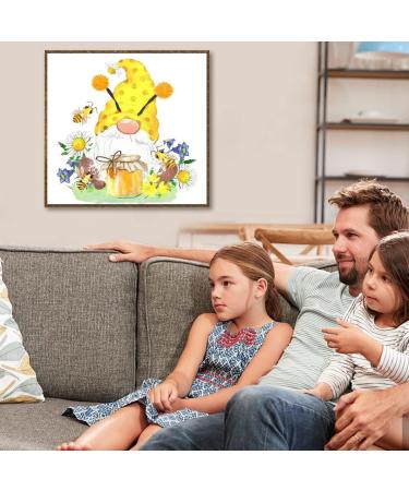 Gnome Cross Stitch Kits for Adults - 6 Pack Stamped 11CT Preprinted Cross-Stitch Kit - Beginner-Friendly Needlepoint Crafts - 11.8x11.8inch - Buy Online on GoSupps.com