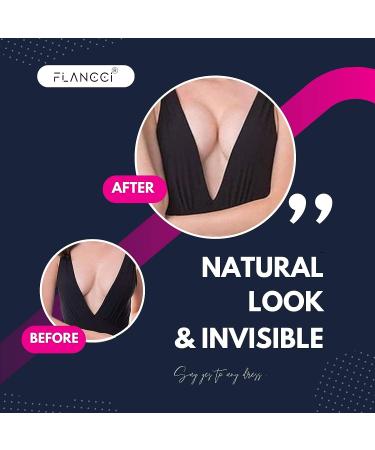 FLANCCI Boob Tape for Breast Lift | Chest Brace Lift & Contour | Push-Up & Shape in All Clothing | Waterproof & Sweat-Proof - Buy Online on GoSupps.com