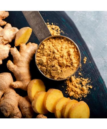 SVATV Ginger Loose tea Cut granules | Loose Leaf Herbal Tea | Boosts immunity | Excellent for tea coffee Pastries & cooking - 100g 3.52 oz 0.22 Lbs - Buy Online on GoSupps.com