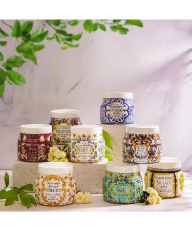 RUDY PROFUMI Le Maioliche Mediterranean Herbs moisturizing body cream 450 ml Made in Italy notes of Mediterranean herbs lemon myrto jasmine wild lie thyme geminger - Buy Online on GoSupps.com