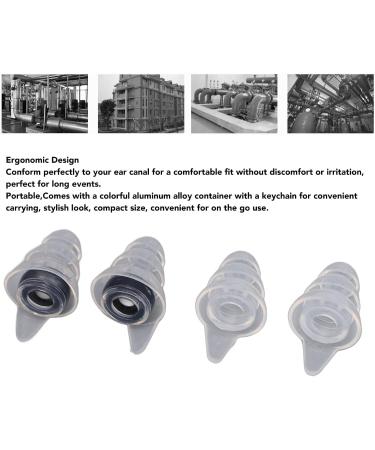 4PCS Silicone Noise Reduction Ear Plugs for Musicians | Acoustic Filter | Ergonomic Design | International Shipping - Buy Online on GoSupps.com