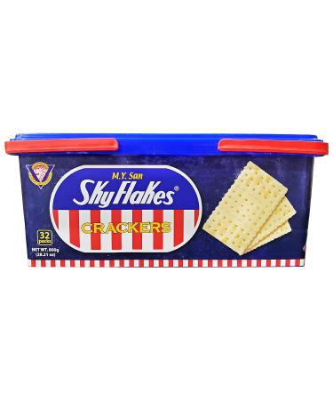 M.Y. San SkyFlakes Philippine Crackers 800g - 32 Packs x 2 | Authentic Filipino Snack - Buy Online on GoSupps.com