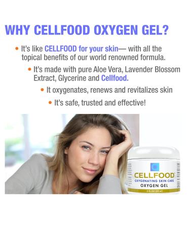 Cellfood Oxygen Gel SKIN CARE - 2 Fl Oz. - Buy Online on GoSupps.com
