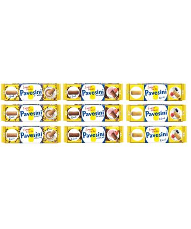 Barilla / Mulino Bianco Pavesi Pavesi Set of 9 packs of biscuits for biscuits and biscuits 200 g