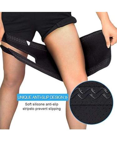 ZJchao Thigh Wrap - Adjustable Compression Brace for Women & Men | Support for Hamstring Quad & Groin Pain | Leg Compression Sleeve - Buy Online on GoSupps.com