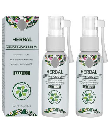 Natural Herbal Hemorrhoids Spray Hemorrhoids Treatment Piles Treatment Spray for Instant Relief Anus Itch Shrinks Hemorrhoids Soothes Burning Pain Relief