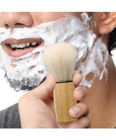 Perfk Men's Shaving Brush Professional Wooden Handle Razor Brush for Beard & Hair Care Ideal Gift for Men & Dads - Buy Online on GoSupps.com