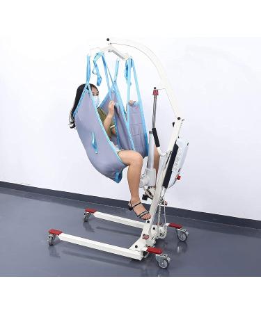 Patient Lift Sling Adjustable Full Body Transfer Belt Moving Assist for Elderly Disabled and Bedridden Max 600lb Weight Capacity - Buy Online on GoSupps.com