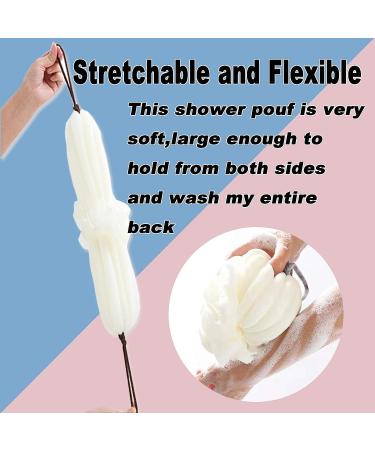 GXBTOPGO 85g Green Upgrade Bath Loofah Sponge - Exfoliating Shower Puff for Men Women - Buy Online on GoSupps.com