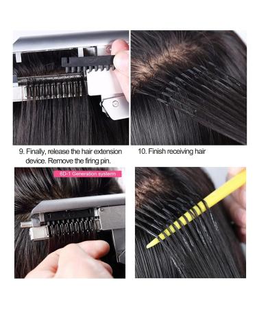 6D Real Hair Extensions & Part Smooth 613 Blonde - Human Hair Wigs for Girls & Children - Premium 40g Hair Extensions - Universal Styling Tools - Buy Online on GoSupps.com