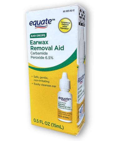 Earwax Removal Aid with Carbamide Peroxide 6.5%- Ear Drops 0.5 fl oz (Pack of 1) - Buy Online on GoSupps.com