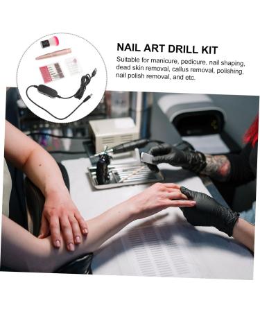 minkissy 1 Set Nail Polisher Nail Sets Electric Tool Nail Tools Electric Nail Pet Nail Electric Nail File Nail Tool Nail Filer Tool Pedicure Care Kit Nail Drill Abs 13.2x1.5cm As Shown - Buy Online on GoSupps.com