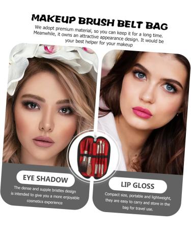 DOITOOL 1 Set Makeup Brush with Bag Fairy Houses Makeup Brush for Women Cosmetics Brush Beauty Supply Doll Cake Pan Ladies Suits Girls Suit Portable Miss Fiber Wool Double Brush - Buy Online on GoSupps.com