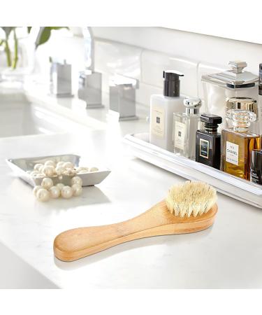 Portable Wooden Face Cleaning Brush | Deep Cleansing & Massage for Radiant Skin - Buy Online on GoSupps.com
