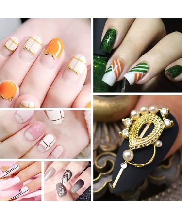 NICEMOVIC 62pcs 32 Colors Nail Art Striping Tape for DIY Nail Decoration - Buy Online on GoSupps.com