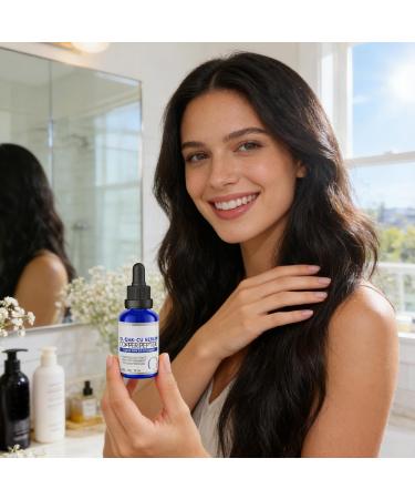  lixir revitalisant du cuir chevelu - Renforceur de force des follicules pileux Formule capillaire hydratante botanique Soin doux S rum coiffant pratique Traitement des cheveux po - Buy Online on GoSupps.com