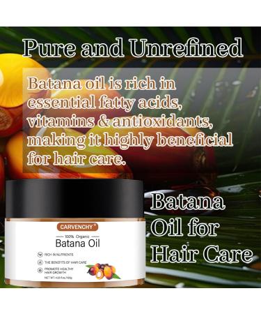 Raw Batana Oil for Hair Growth | 100% Natural Unrefined Oil from Honduras | Moisturizes Scalp & Restores Damaged Hair | 4.2 OZ - Buy Online on GoSupps.com