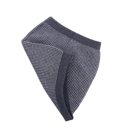 Wool Jacquard Waist Support Jacquard Waist Support Belt for Back Pain & Fitness Kidney Warmer Back Support Waist Belt Cold Weather Thick Waist Supporter Flexible Cashmere XL Grey