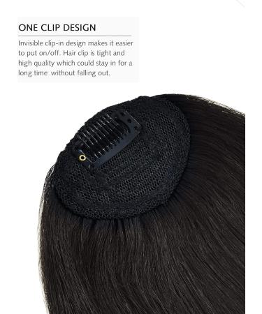 YAMEL Clip-in Bangs Dark Brown Human Hair Extensions for Women - Buy Online on GoSupps.com