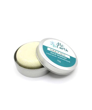 70g Solid Handmade Shampoo in a Jar - Daily Use