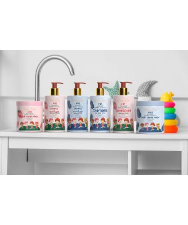 Vegan Blueberry Kids Conditioner | pH-Balanced Sulfate-Free & Tear-Free - BABY HAIR - Buy Online on GoSupps.com