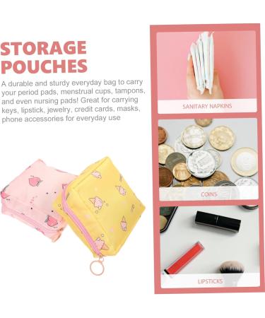 Buy Sewoart 2-Piece Women's Bandage Bag & Multi-Purpose Tampon Holder Stylish Storage for Menstrual Supplies - Buy Online on GoSupps.com
