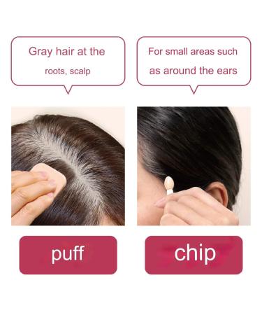 YANAGIYA Jocelyne Hair Cover Foundation Dark Brown 13g - Best Solution for Gray Hair | International Shipping Available - Buy Online on GoSupps.com