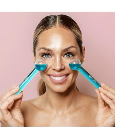 Facial Ice Globes for Cold Therapy | Depuffing Crystal Balls & Cooling Globes | Lymphatic Drainage Massager - Buy Online on GoSupps.com