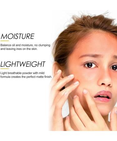 Mineral Sunscreen Setting Powder Sunscreen Foundation SPF 50 PA++ Oil Control Natural Matte Finish Long-Lasting Lightweight Breathable Sunscreen Powder - Buy Online on GoSupps.com