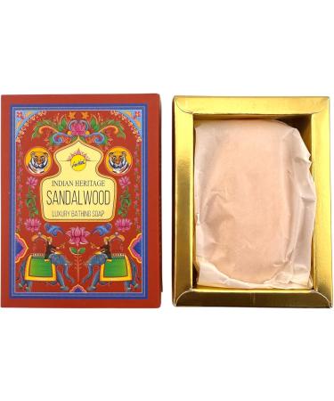  HOSTENATURA HOSTENATURA SREE VANI Indian Heritage Sandalwood Bath Soap 75g Scented tablet with oriental aroma Daily cleansing and skin care Intense and long-lasting fragrance - Buy Online on GoSupps.com
