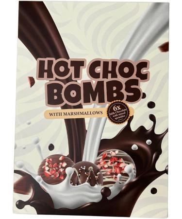 Christmas Hot Chocolate Bombs Gifts With Marshmallow Inside - 6 Decorated Cocoa Bombs Xmas Chocolate Balls - Hot Chocolate Gift Set Christmas Stocking Filler Kids Men Women Xmas Eve Box Fillers - Buy Online on GoSupps.com