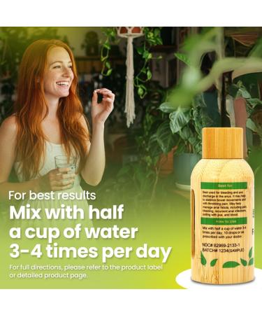 Bestmade Natural Products Fistula in Ano BM133 - Natural Remedy for Discharge in Anus Helps Normalize Bowel Movements & Relieve Throbbing Pains 30 mL Drops - Buy Online on GoSupps.com