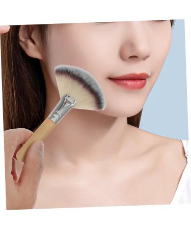 FRCOLOR 20 Pcs Loose Powder Makeup Brush Set - Blending & Fan Brushes for Highlighter - Soft Nylon Hairdressing Gown & Fur - Buy Online on GoSupps.com