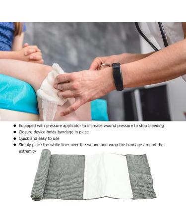 OD Green Disposable Emergency Elastic Compression Bandage - 8 Inch Pressure Applicator for Outdoor Safety | International Shipping Available - Buy Online on GoSupps.com