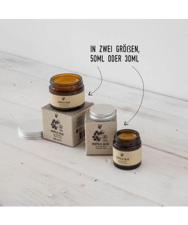Beegut Propolis Ointment - Natural Skin Care & Protection | Certified Allg u Cosmetics | 30g Sustainable Packaging - Buy Online on GoSupps.com