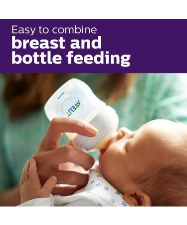 Philips AVENT Natural Baby Bottle Clear 9oz 2pk SCF013/27 | Set of 2 Bottles - 9oz Capacity - Buy Online on GoSupps.com
