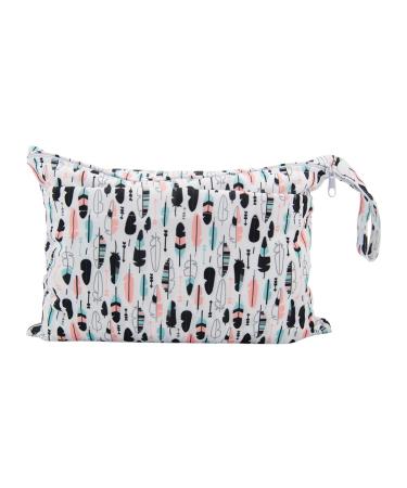 Alvababy 3-Piece Wet Bag Set | Reusable Diaper Bags with 2 Zip Pockets | Eco-Friendly Storage for Baby Diapers on the Go - Buy Online on GoSupps.com